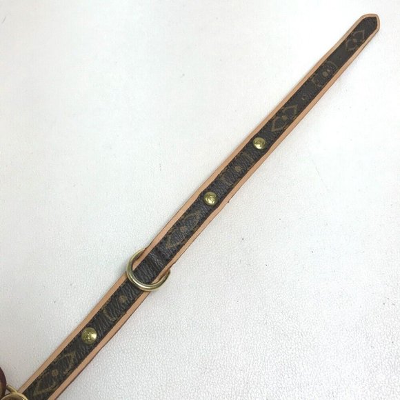 LOUIS VUITTON M58072 Monogram Collier BaxterPM Dog Collar - Picture 5 of 12